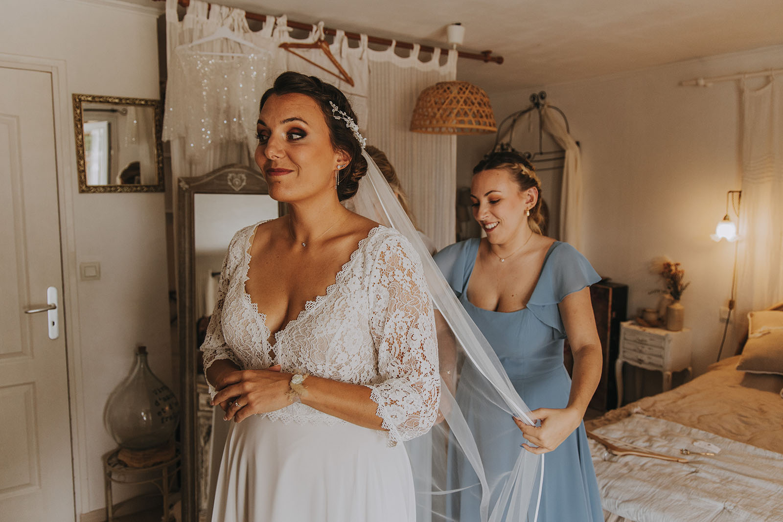 Mariage cool et champêtre au domaine de la ruade