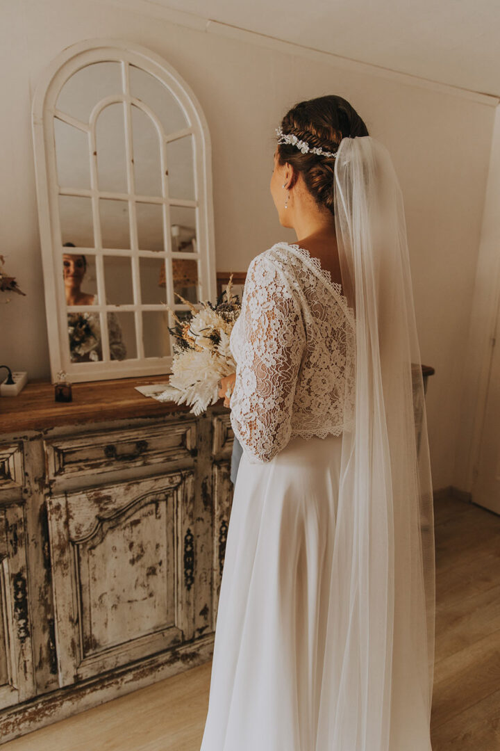 Mariage cool et champêtre au domaine de la ruade