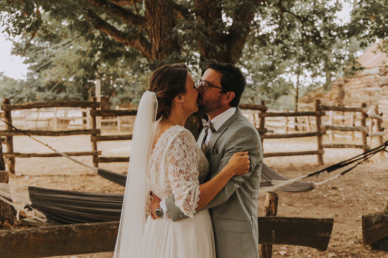 Mariage cool et champêtre au domaine de la ruade