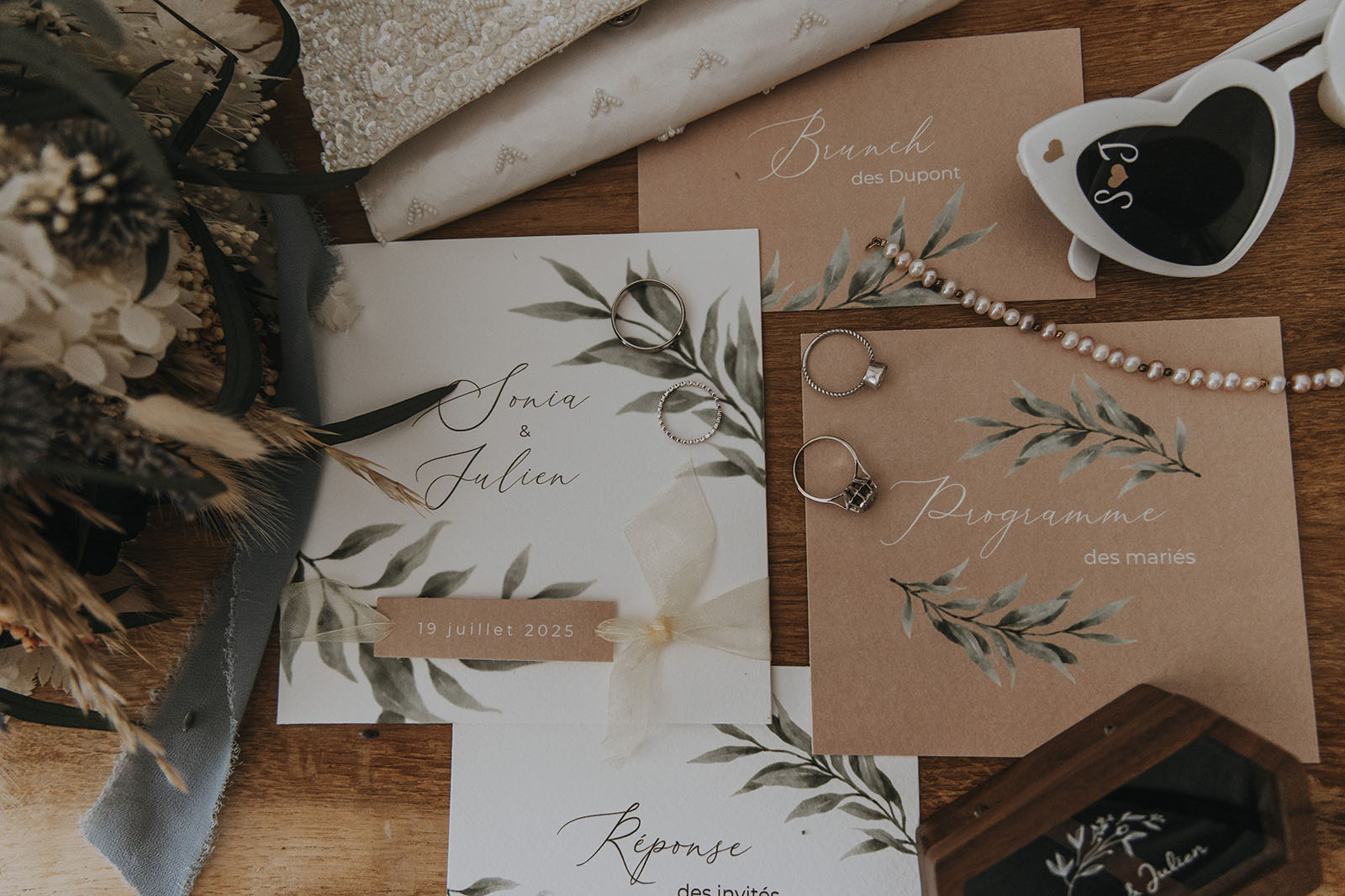 Mariage cool et champêtre au domaine de la ruade