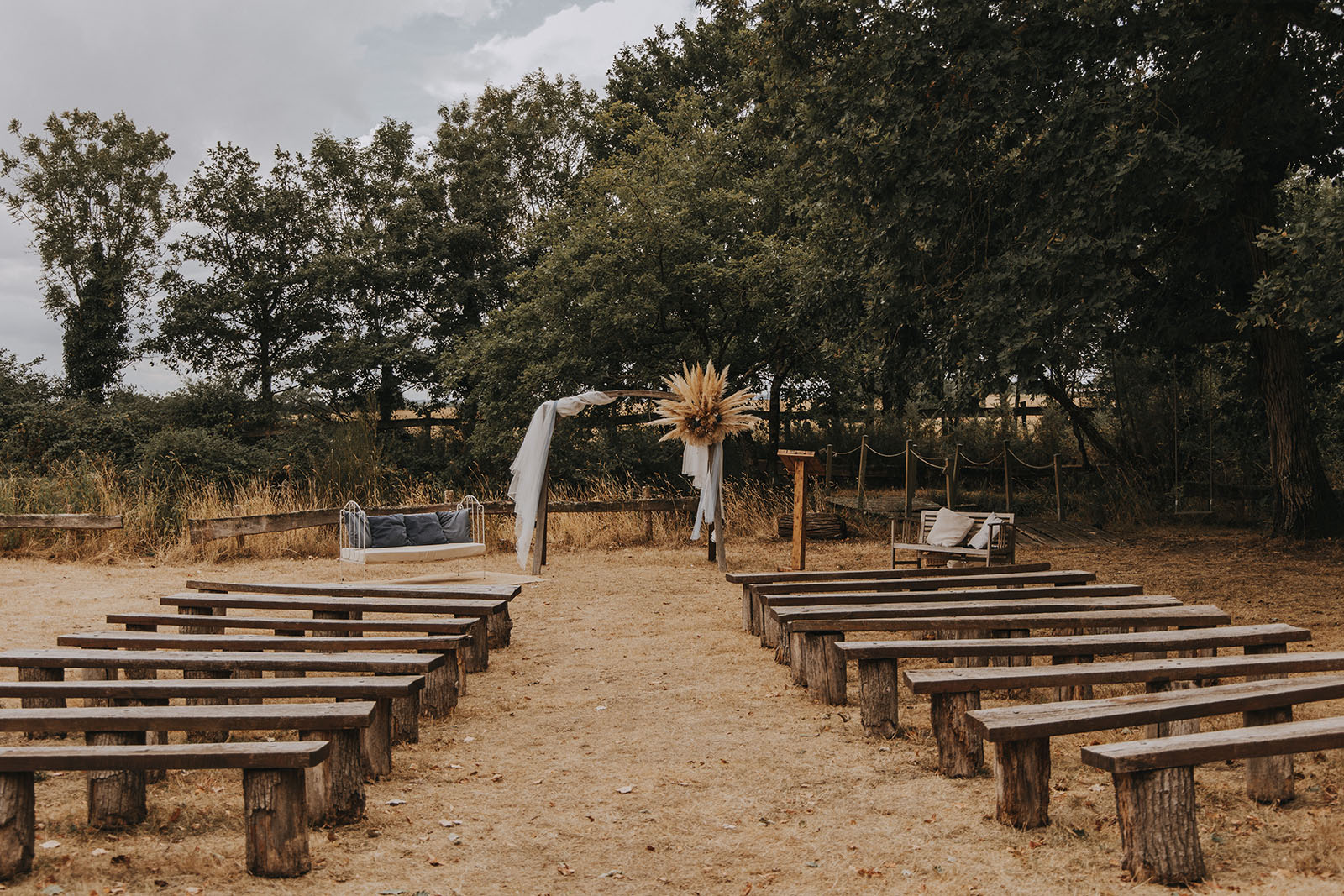 Mariage cool et champêtre au domaine de la ruade