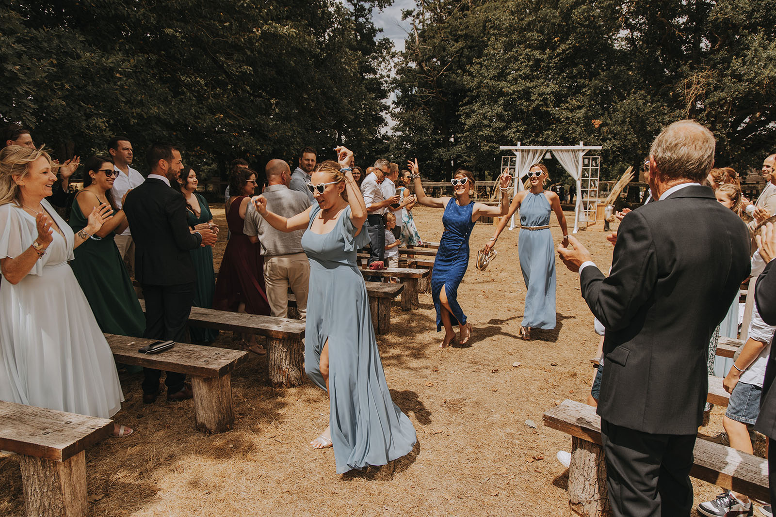 Mariage cool et champêtre au domaine de la ruade