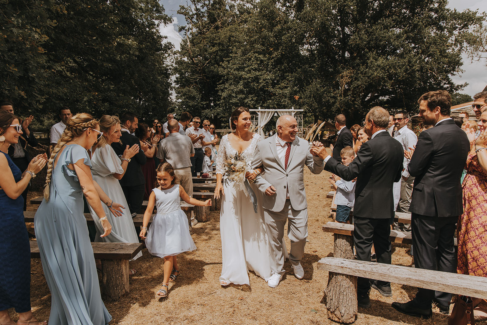 Mariage cool et champêtre au domaine de la ruade