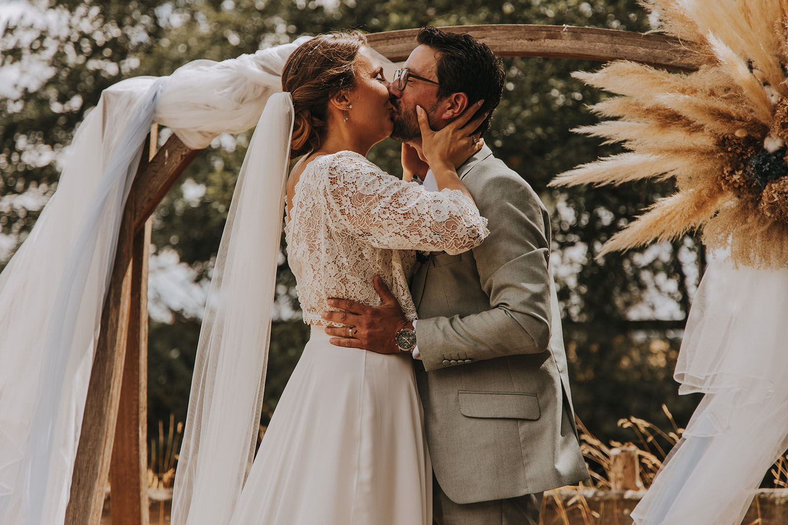 Mariage cool et champêtre au domaine de la ruade