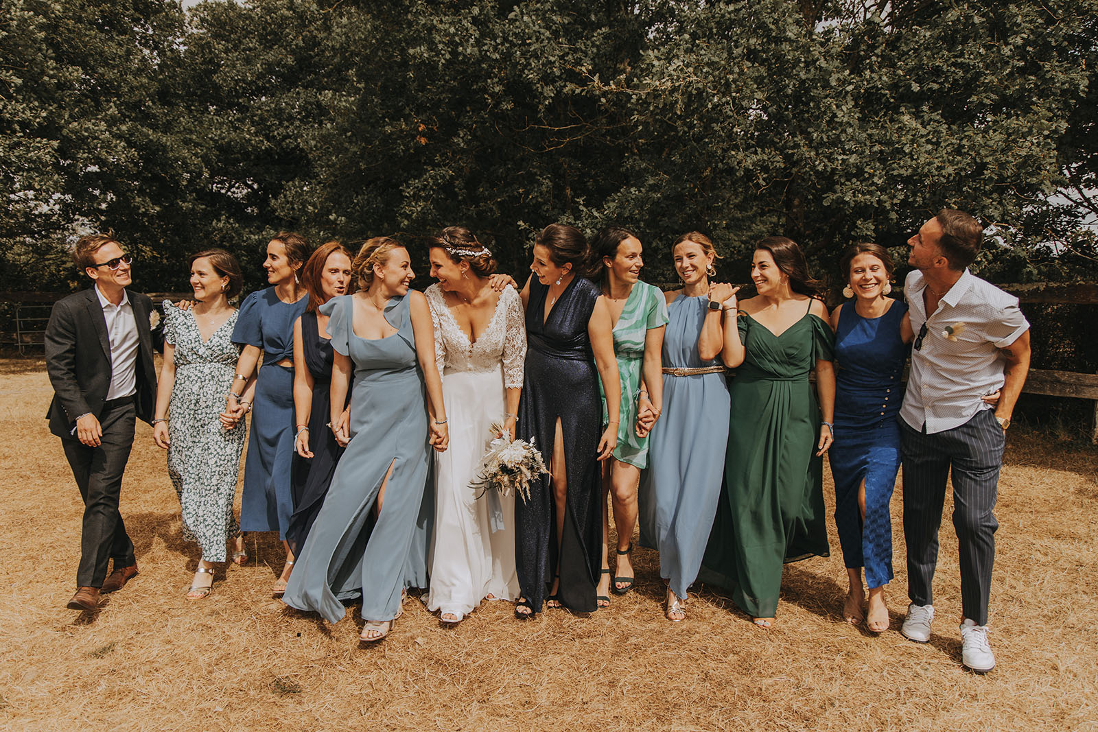 Mariage cool et champêtre au domaine de la ruade