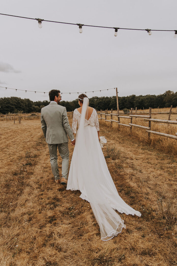 Mariage cool et champêtre au domaine de la ruade