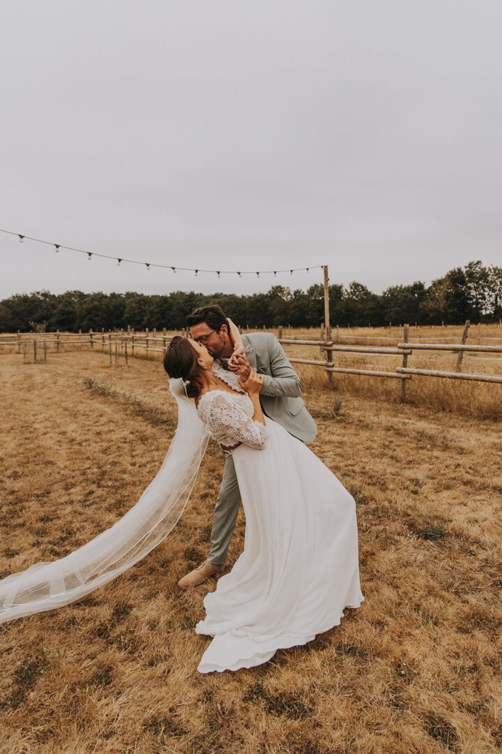 Mariage cool et champêtre au domaine de la ruade