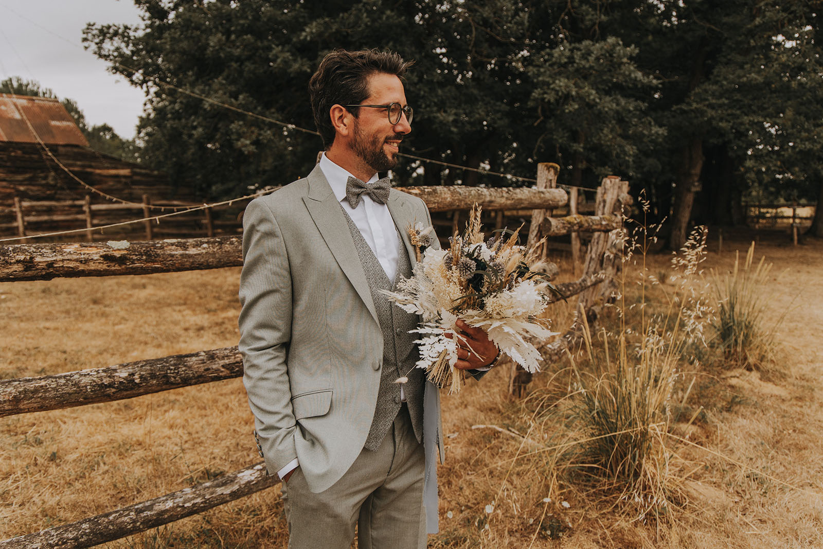 Mariage cool et champêtre au domaine de la ruade