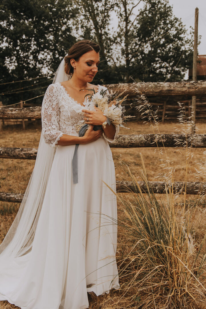 Mariage cool et champêtre au domaine de la ruade