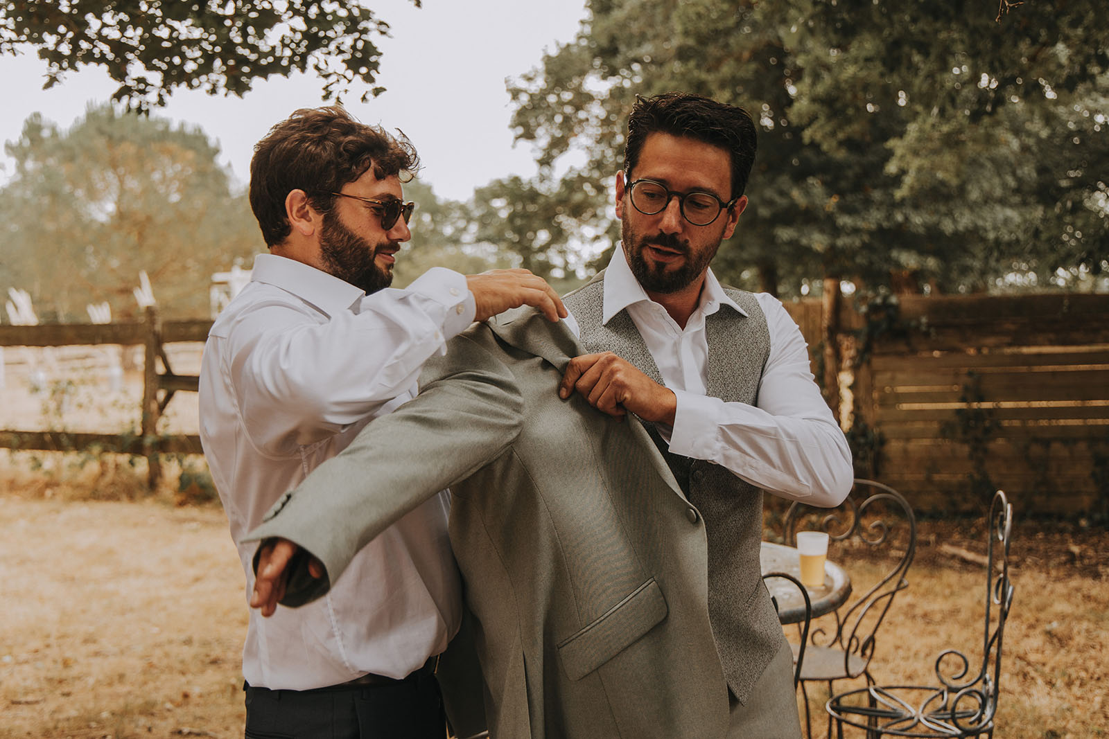 Mariage cool et champêtre au domaine de la ruade